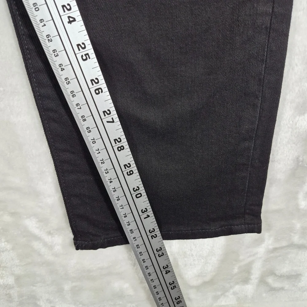 J. Crew 484 Slim Jeans Men's 34x32 Black Denim Stretch Casual Comfort NWT